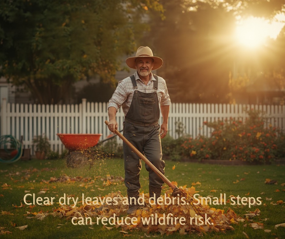 Bellingham Fire Department Reminds Residents to Clear Debris as Wildfire Season Approaches