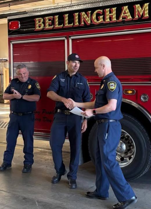 Bellingham Fire Department Celebrates Two Promotions and Five New Paramedics