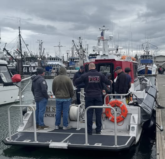 Bellingham Fire's Salish Star Brings Marine Career Inspiration to 150 Students at Blue Tech by the Bay