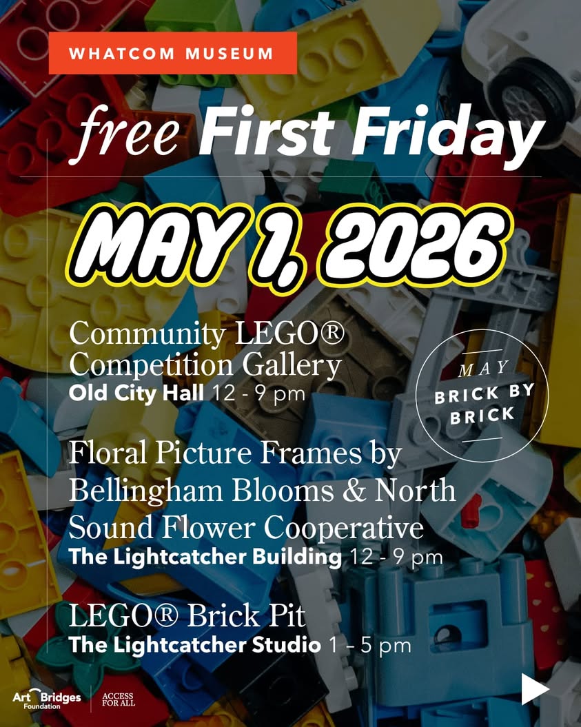 Whatcom Museum Celebrates Three Years of LEGO Festival at Free First Friday -- Including Live Masters Contestants
