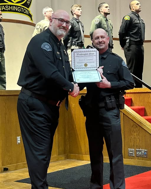 Whatcom County Sheriff's Deputies Campbell and Curtis Graduate from Corrections Officer Academy