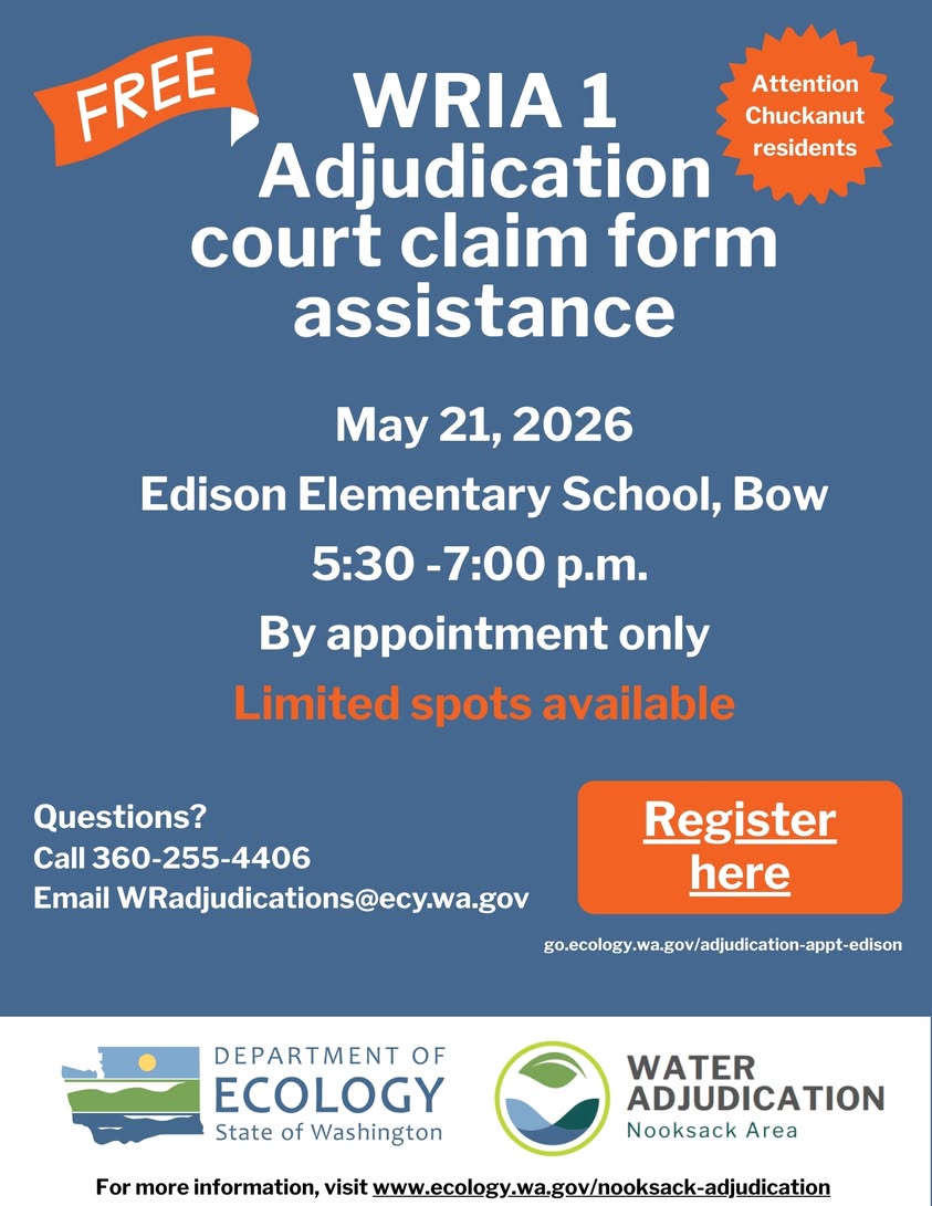 Water Rights Adjudication Appointments: What Whatcom County Landowners Need to Know