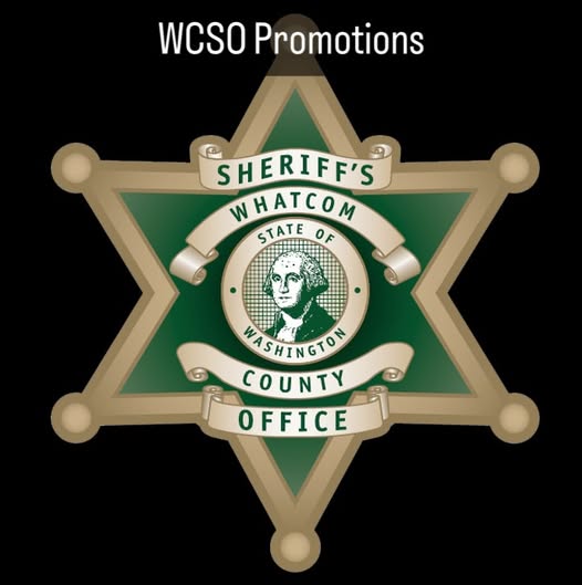 Whatcom County Sheriff's Office Announces Three Promotions: Sgt. Brown, Sgt. Remy, Chief Smith