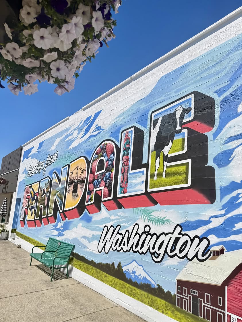 Ferndale, WA Celebrates Ivan Colin Mural on Main Street