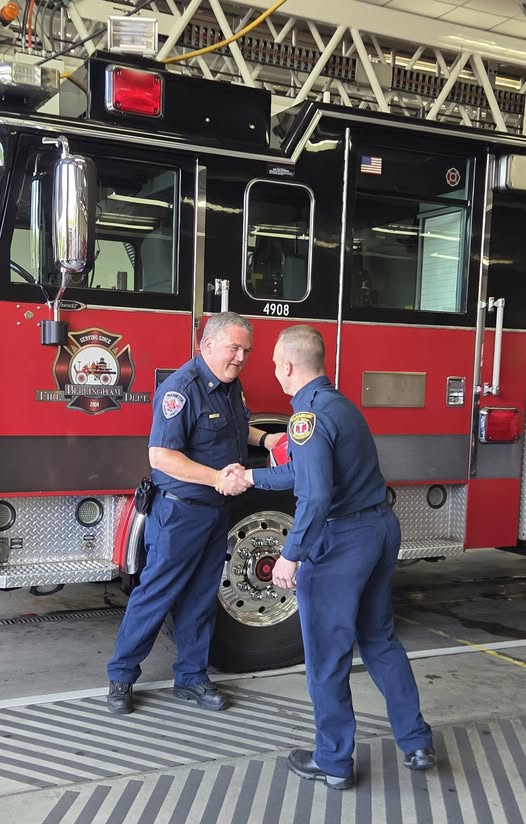 Bellingham Fire Department Honors Four Promotions and TEMS Milestone