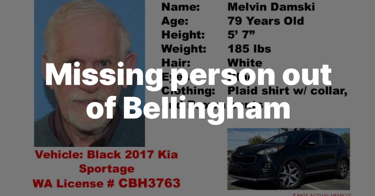 Bellingham Missing Person Last Seen Near Cove Road Saturday Morning