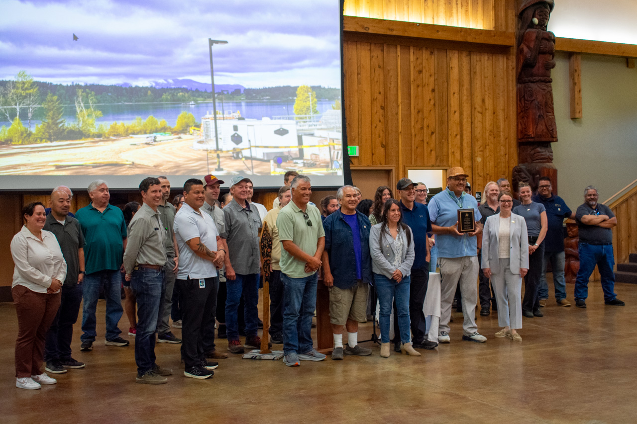 EPA honors Lummi tribal wastewater plant with national recognition award