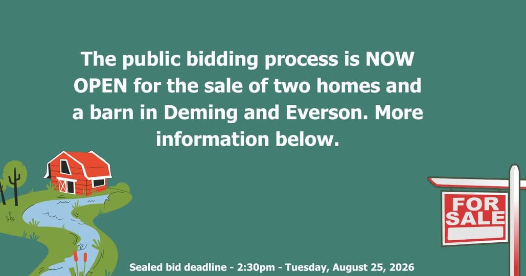 Whatcom County Selling Two Flood-Zone Homes and a Barn in Deming and Everson