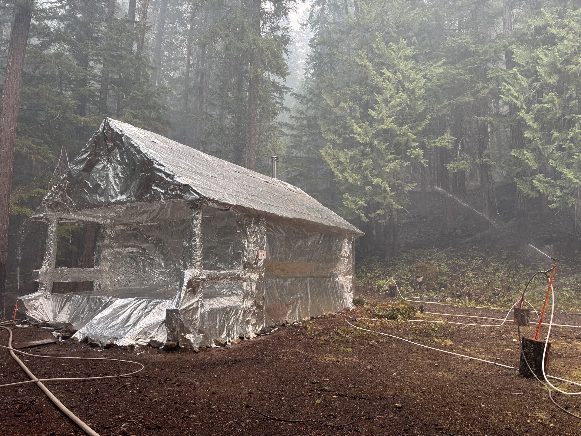 Border 2 and Luna Fires Grow in East Whatcom County With Zero Containment