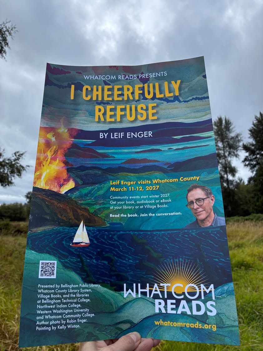 Whatcom READS Kicks Off 2026-27 Season With Leif Enger Novel and Writing Contest