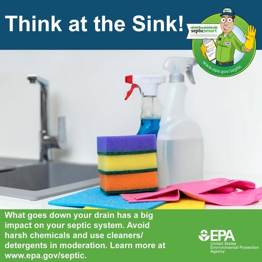 What You Put Down the Drain Can Damage Your Septic System