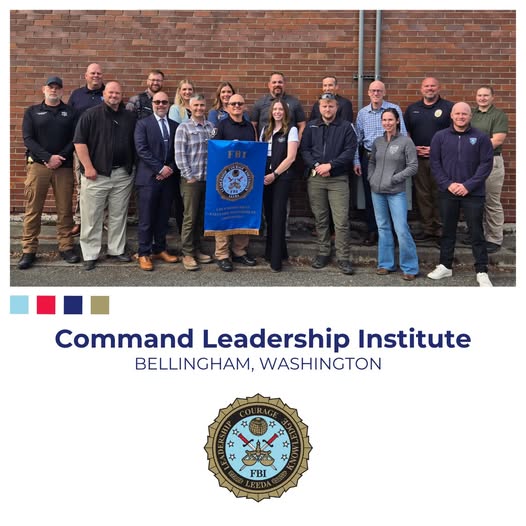 Whatcom Sheriff Staff and 19 Regional Leaders Complete FBI-LEEDA Training in Bellingham